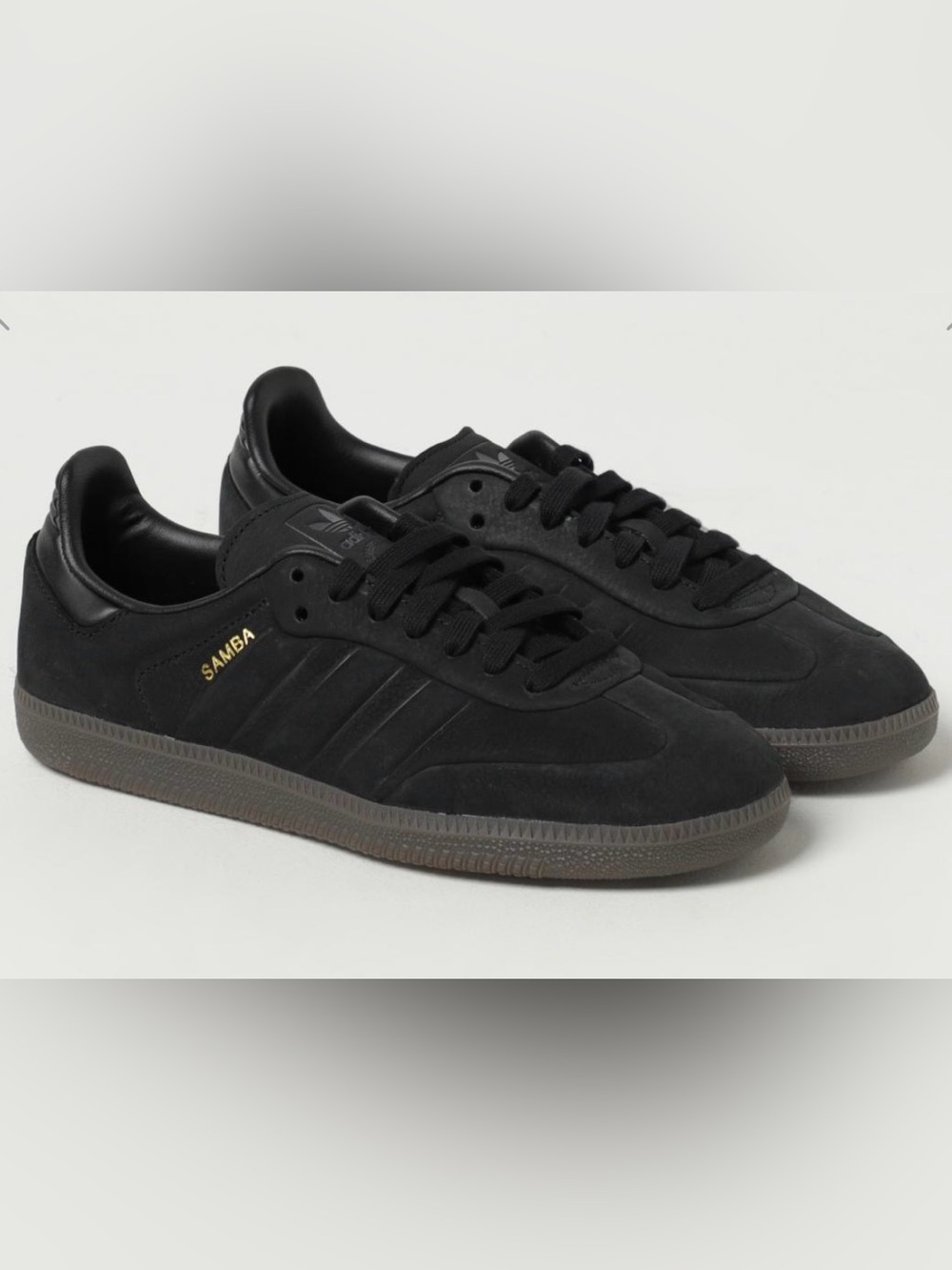 Adidas Samba Triple Black Classic Men's Trainers US 9.5